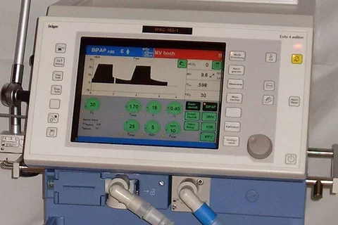 Respirator in the ICU