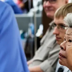 Dementia patients in medical facility